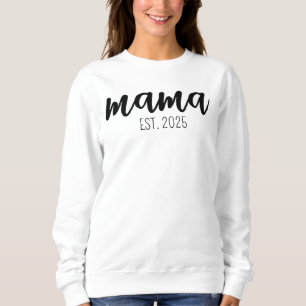 Sudadera Camiseta Mama Est Año, Regalo Día de la Madre para
