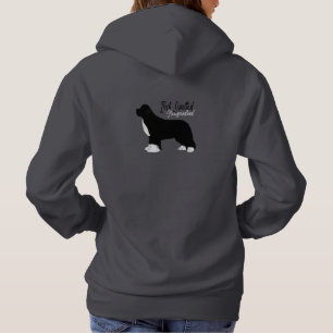 Sudadera Camiseta manchada irlandés de Terranova del oso d