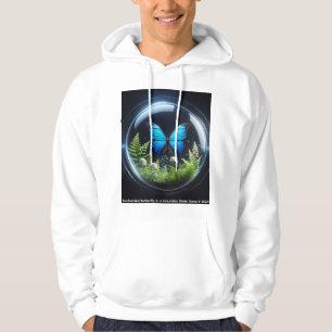 Sudadera Camiseta Mariposa Encantada en Cúpula Futurista