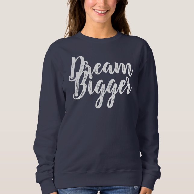 Sudadera Camiseta más grande ideal de la marina de guerra (Anverso)