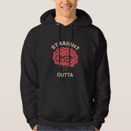 Sudadera Camiseta masculina de trenzas con cerebro candente