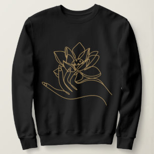 Sudadera Camiseta Minimalista de Afirmación de Abundancia