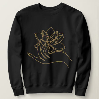 Sudadera Camiseta Minimalista de Afirmación de Abundancia