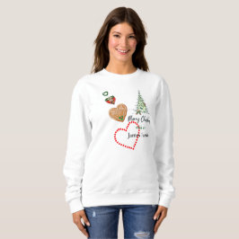 Sudadera Camiseta Minimalista de moda navideña