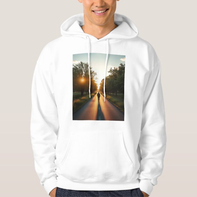 Sudadera Camiseta Minimalista Silueta (Anverso)