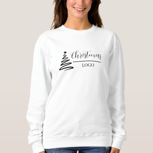 Sudadera Camiseta moderna personalizada de Navidad (Anverso)