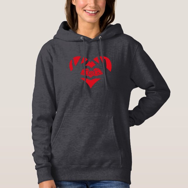 Sudadera Camiseta "MOM" – Amor y Fuerza Maternal (Anverso)