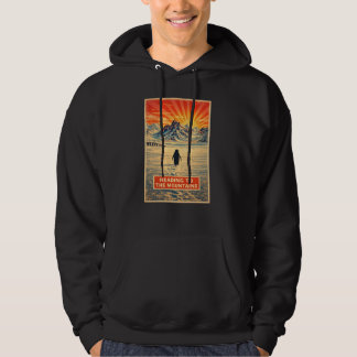 Sudadera camiseta montaña pingüino