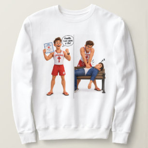 Sudadera Camiseta Motivacional Divertida de Prensa de Banco