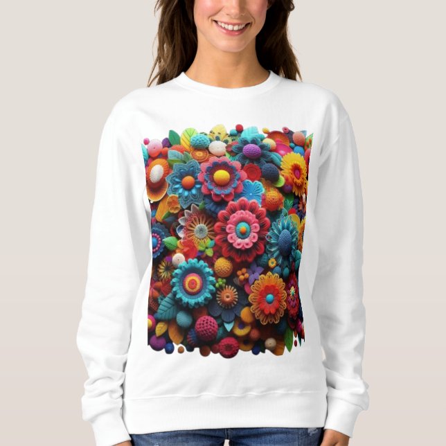 Sudadera Camiseta Multicolor acolchada (Anverso)