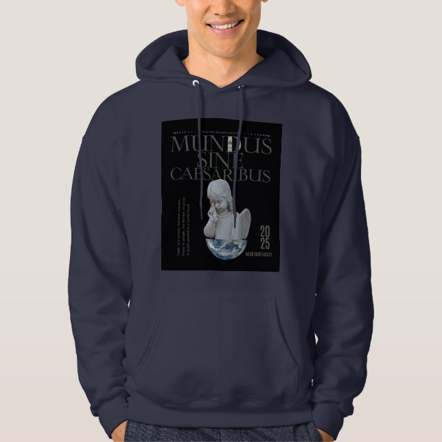 Sudadera Camiseta Mundus Sine Caesaribus | Arte único (Anverso)