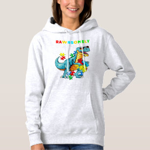 Sudadera Camiseta muy diferente Dinosaurio Dino Autismo Aw