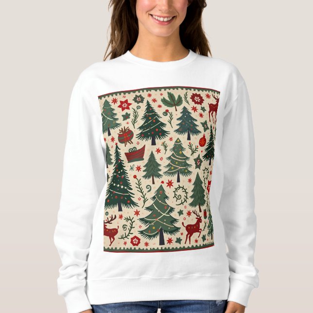 Sudadera Camiseta navidad (Anverso)