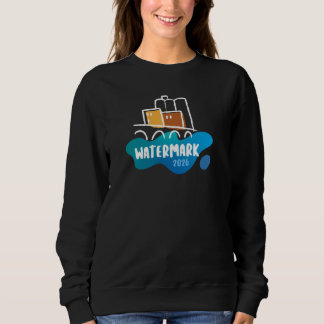 Sudadera Camiseta negra de mujer de Watermark