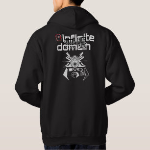 Sudadera Camiseta negra y blanca Infinite Domain Pocket