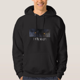 Sudadera Camiseta o capucha GRIS WOLF EYES Hoodie