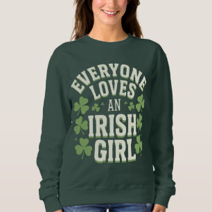 Sudadera Camiseta ofensiva de Chica irlandés