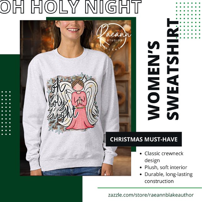 Sudadera Camiseta Oh Holy Night (Subido por el creador)