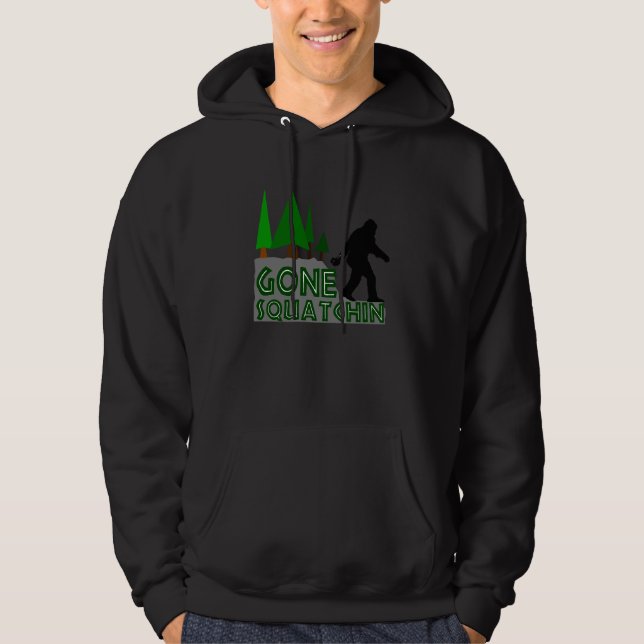 Sudadera Camiseta original ida del diseño de Squatchin (Anverso)