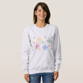 Sudadera Camiseta - Ornamentos de árbol de Navidad
