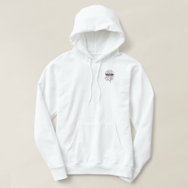 Sudadera Camiseta oscura básica (Diseño del anverso)