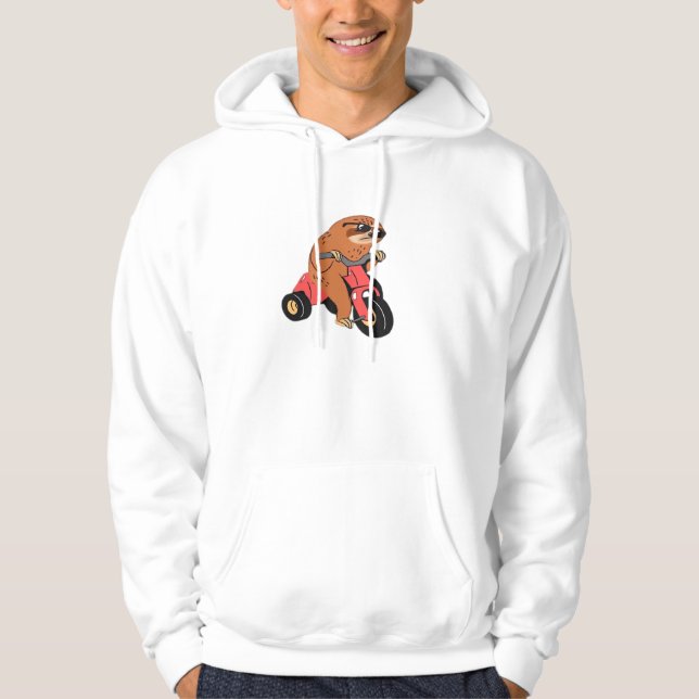 Sudadera Camiseta Oversize Live Fast Die Eventually (Anverso)
