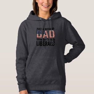 Sudadera Camiseta Papá Regular Intentando No Criar Liberale