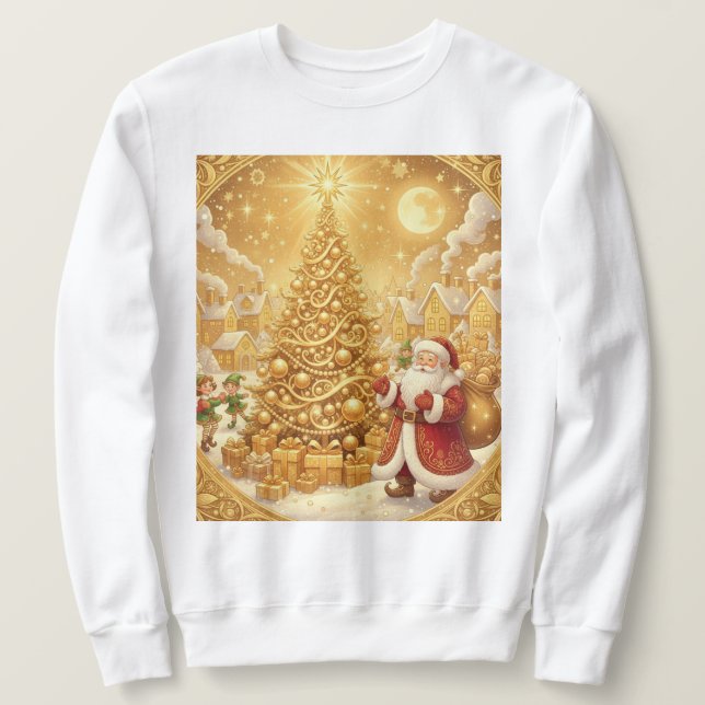 Sudadera Camiseta Papai Noel (Anverso del diseño)