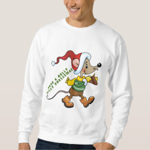 Sudadera Camiseta para hombre del día de fiesta del ratón