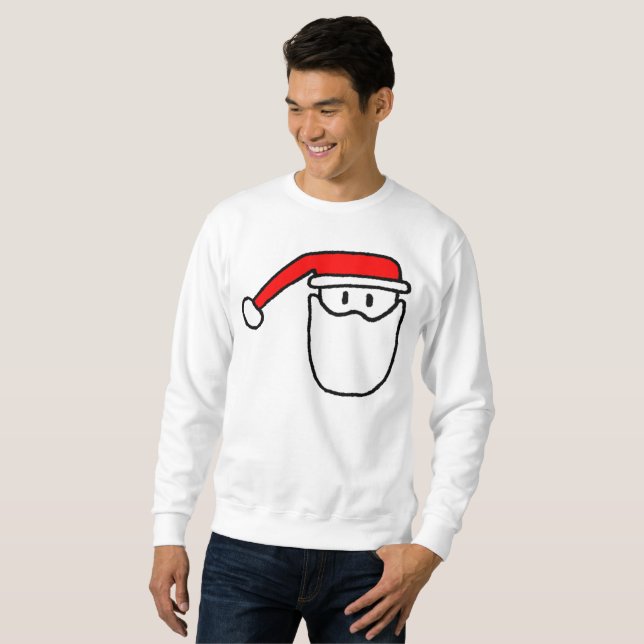 Sudadera Camiseta para hombre del puente del navidad del (Anverso completo)