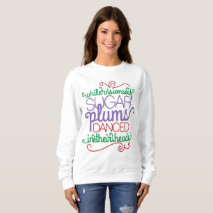 Sudadera Camiseta para mujer del arte de la palabra de las