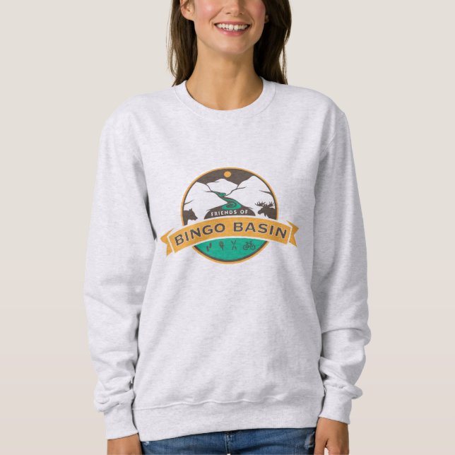 Sudadera Camiseta para mujer del bingo (Anverso)