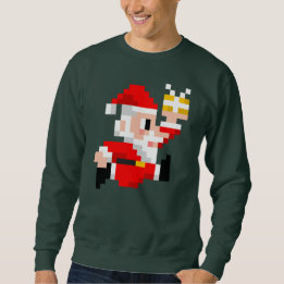 Sudadera Camiseta para Navidades feos de Santa Claus de 8 b