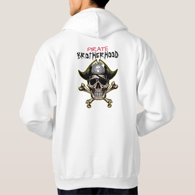Sudadera Camiseta PIRATE SKULL BROTHERHOOD (Reverso)