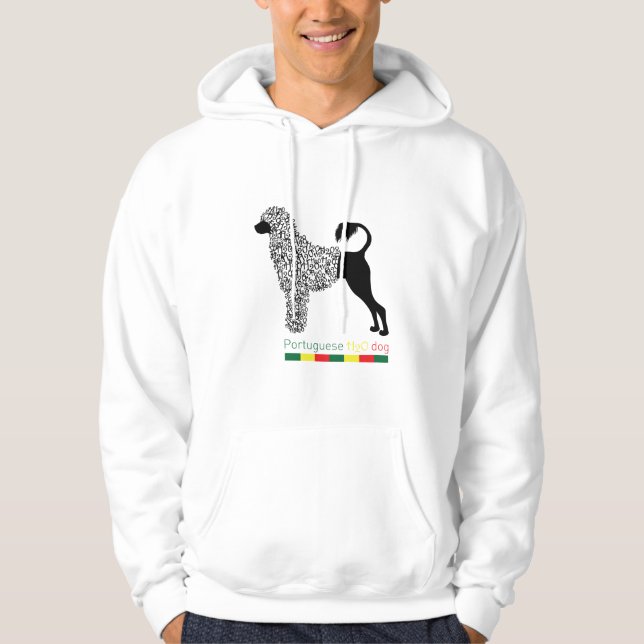 Sudadera ¡Camiseta portuguesa de perro de agua! (Anverso)
