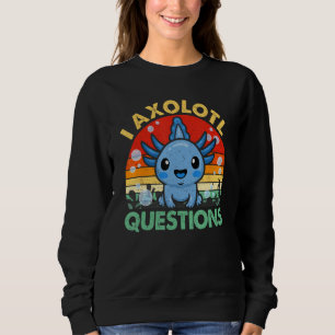 Sudadera Camiseta Preguntas de Ajolote Niños Jóvenes Chicos