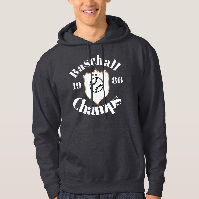 Sudadera camiseta  Preta de algudao baseball ⚾️  (Anverso)