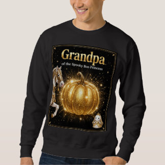 Sudadera Camiseta Princesa Abuelo Boo Espeluznante Negro Or