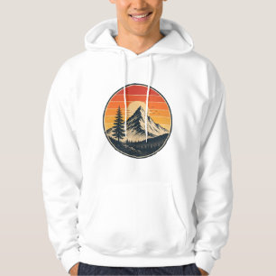 Sudadera Camiseta puesta de sol de montaña del parque nacio