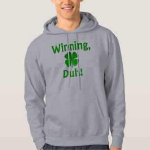 Sudadera Camiseta que gana del trébol afortunado de la