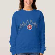Camiseta Raglan de las Alpujarras suizas para muje