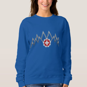 Sudadera Camiseta Raglan de las Alpujarras suizas para muje