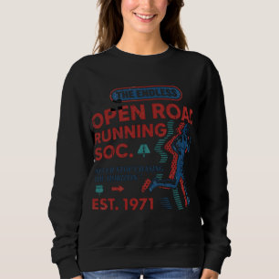 Sudadera Camiseta Retro del Club de Corredores de la Carret