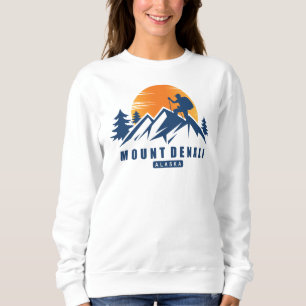 Sudadera Camiseta Retro Mount Denali Hike