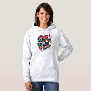 Sudadera Camiseta Retro Pop Art – Estilo Juventud Brillante