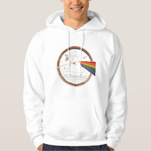Sudadera Camiseta Retro Psicodélica de Arcoíris Prisma Rock