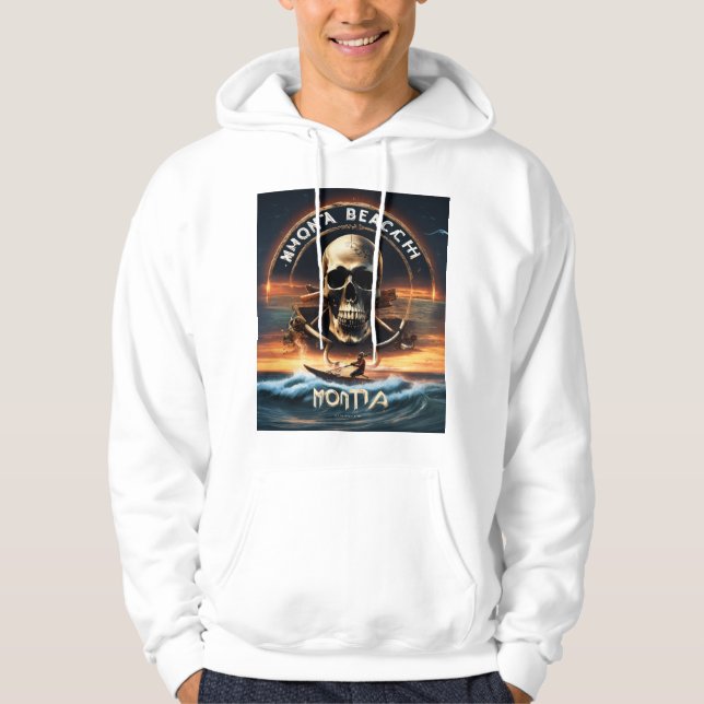 Sudadera Camiseta "Reúnete conmigo en la playa" (Anverso)