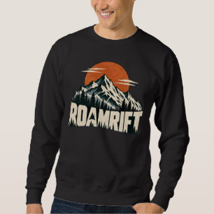 Sudadera Camiseta ROAMRIFT Mountain Adventure Hiki Vintag