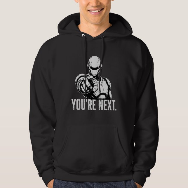 Sudadera Camiseta Robot de IA | Inteligencia Artificial  (Anverso)