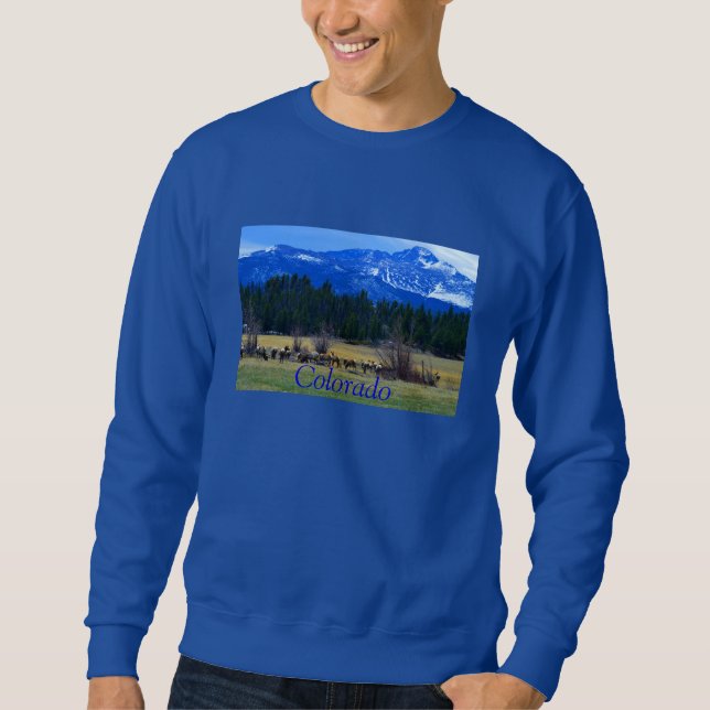 Sudadera Camiseta rocosa del parque nacional/de Colorado de (Anverso)